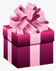 Transparent Birthday Presents Png - Pink Birthday Clip Art, Png Download, Transparent PNG