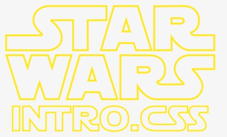 A Few Days Ago, During - Star Wars Title Png, Transparent Png, Transparent PNG