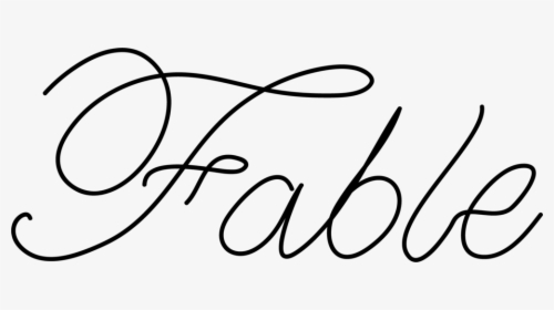Fable-logo - Line Art, HD Png Download, Transparent PNG