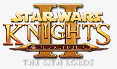Star Wars Knights Of The Old Republic Ii The Sith Lords, HD Png Download, Transparent PNG