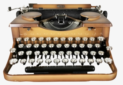 Transparent Typewriter Png - Transparent Vintage Typewriter Png, Png Download, Transparent PNG