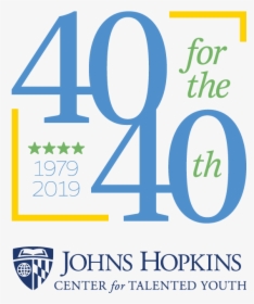 Jhu Cty 40th - Johns Hopkins University, HD Png Download, Transparent PNG