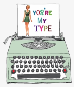 Typewriter Cute, HD Png Download, Transparent PNG