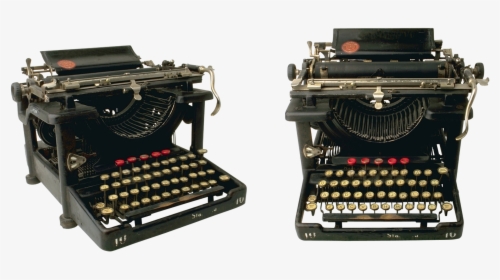 Old Typewriter Photo - Typewriter Transparent, HD Png Download, Transparent PNG