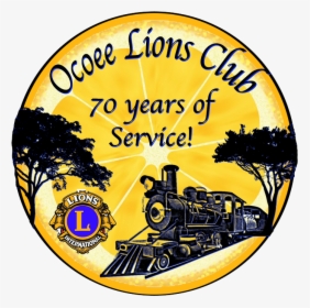 On November 10th The Ocoee Lions Club Will Celebrate - Train Party Black And White, HD Png Download, Transparent PNG