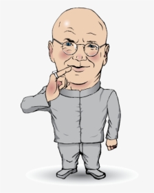 Man, Person, Google Search, Google, Thinking, Cartoon - Dr Evil Clipart, HD Png Download, Transparent PNG
