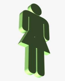Silhouette, Person, Human, Woman, Presentation, 3d - Illustration, HD Png Download, Transparent PNG