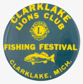 Clarklake Lions Club Fishing Festival Event Busy Beaver - Emblem, HD Png Download, Transparent PNG