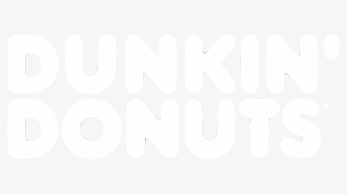 Dunkin White Logo Png, Transparent Png, Transparent PNG