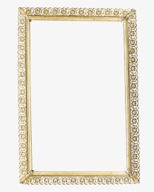 Clip Art Moldura Png Para Photoscape Dourada - Picture Frame, Transparent Png, Transparent PNG