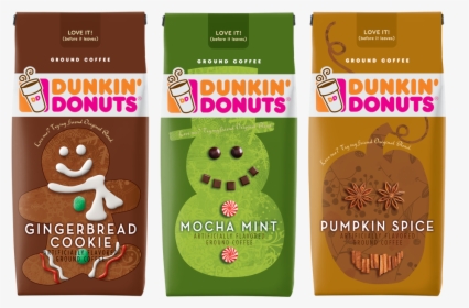 Dunkin Seasonals Coffee - Dunkin Donuts Holiday Donuts, HD Png Download, Transparent PNG