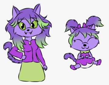 All Grown Down Nightshade Kittentana - Cartoon, HD Png Download, Transparent PNG