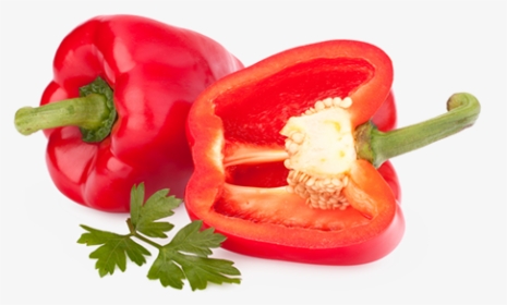 Pimiento,red Bell Pepper,food,bell Pepper,natural Foods,piquillo - Sweet Pepper Png, Transparent Png, Transparent PNG