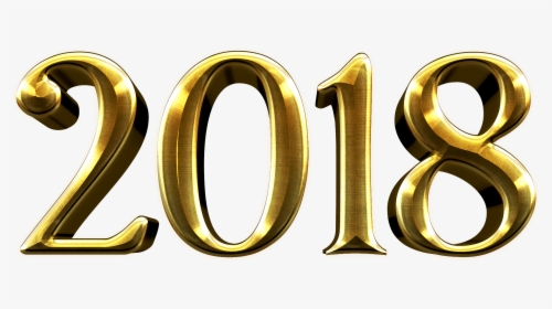 Download 2018 Happy New Year Transparent Png - Happy New Year 2018 Png Transparent, Png Download, Transparent PNG