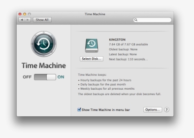 Time Machine Last Backup, HD Png Download, Transparent PNG