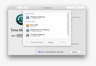 Mac Backup Time Machine External Drive, HD Png Download, Transparent PNG