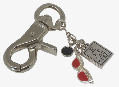 Keychain With Swarovski Crystal Bead, Eye Chart, & - Keychain, HD Png Download, Transparent PNG