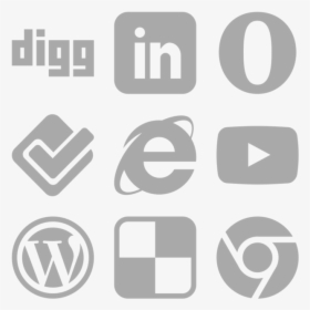 Internet Explorer Logo Black, HD Png Download, Transparent PNG