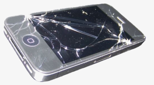 Broken Iphone 4, HD Png Download, Transparent PNG