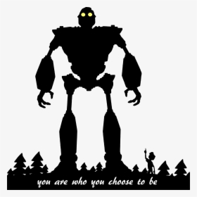 Transparent Iron Giant Png - Iron Giant Silhouette, Png Download, Transparent PNG