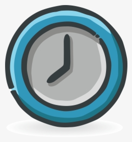 Time Clock Icon - Circle, HD Png Download, Transparent PNG