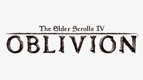Transparent Oblivion Png - Elder Scrolls Oblivion Logo Transparent, Png Download, Transparent PNG