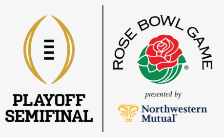Playoff Semifinal At The Rose Bowl Game Presented By - Graphic Design, HD Png Download, Transparent PNG