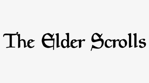 Elder Scrolls Logo Png, Transparent Png, Transparent PNG