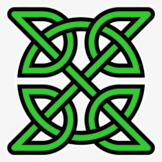 Celtic Knot Insquare Green Transparentbg - Celtic Knot Transparent, HD Png Download, Transparent PNG
