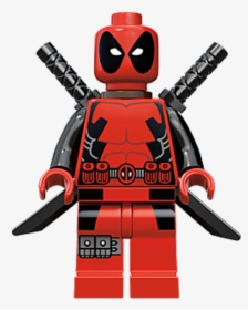Toy Deadpool Lego Wolverine Heroes Super Marvel - Lego Super Hero Png, Transparent Png, Transparent PNG