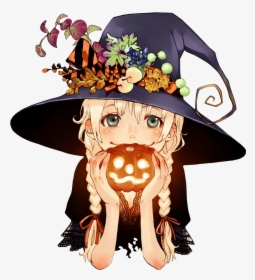 Http - //static - Tumblr - - Halloween Anime , Png - Cute Halloween Anime Girl, Transparent Png, Transparent PNG