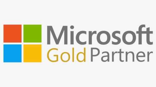 Microsoft Gold Partner Logo - Microsoft Partner Gold, HD Png Download, Transparent PNG
