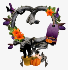 Download Free High Quality Frame Halloween Png Transparent - Cattleya, Png Download, Transparent PNG