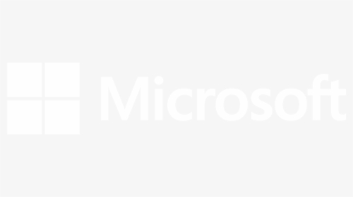 Logo Microsoft Png White, Transparent Png, Transparent PNG