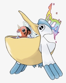 Much Like Mantine And Slowbro, Upon Evolving, Pelipper - Pokemon Flying And Water Type, HD Png Download, Transparent PNG