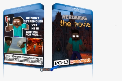 Herobrine The Movie Movies Box Art Cover Geordie Png - Action Figure, Transparent Png, Transparent PNG