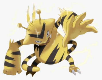 Pokemon Electabuzz Is A Fictional Character Of Humans - Electabuzz Png Pokemon, Transparent Png, Transparent PNG
