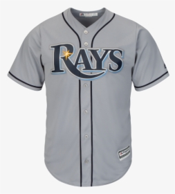 Men S Tampa Bay Rays Majestic Road Cool Base Jersey - Baseball Uniform, HD Png Download, Transparent PNG