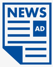 Ads Lbam Ad Icon - Print Ads Icon Png, Transparent Png, Transparent PNG