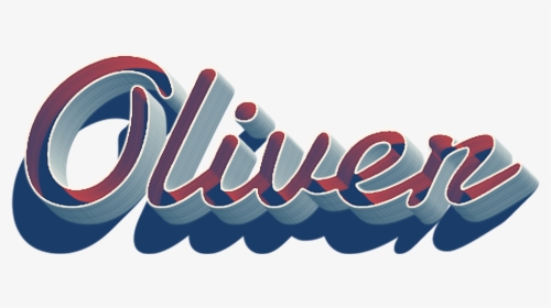 Oliver 3d Letter Png Name - Graphic Design, Transparent Png, Transparent PNG