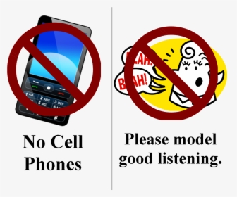 No Cell Phone Png - Graphic Design, Transparent Png, Transparent PNG