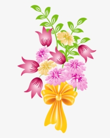 Spring Flower Bouquet Clip - Flower Images Hd Png, Transparent Png, Transparent PNG