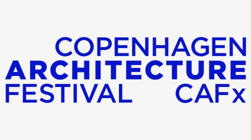 Cafx Logo 2016 - Copenhagen Architecture Festival Logo, HD Png Download, Transparent PNG
