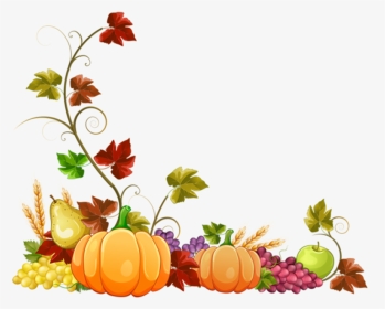 Tubes Automne Autumn Theme, Autumn Art, Pumpkin Vine, - Transparent Fall Clipart, HD Png Download, Transparent PNG