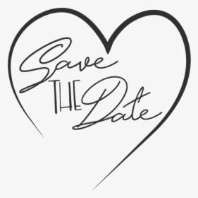 Save The Date Word Art Png File - Save The Date Png, Transparent Png, Transparent PNG