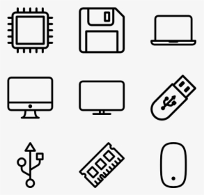 It & Components - Social Media Logo Drawings, HD Png Download, Transparent PNG