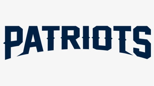 New England Patriots Text Logo - New England Patriots Word Logo, HD Png Download, Transparent PNG