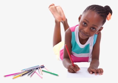 Clip Art Happy African Child - African American Child Png, Transparent Png, Transparent PNG