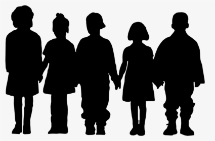 Can Someone Please Help - Children Silhouette, HD Png Download, Transparent PNG