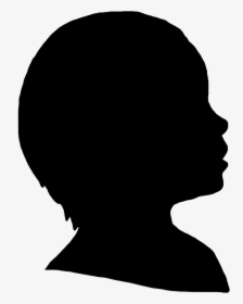 Laughing Toddler Silhouette - Queens Head For Stamp, HD Png Download, Transparent PNG
